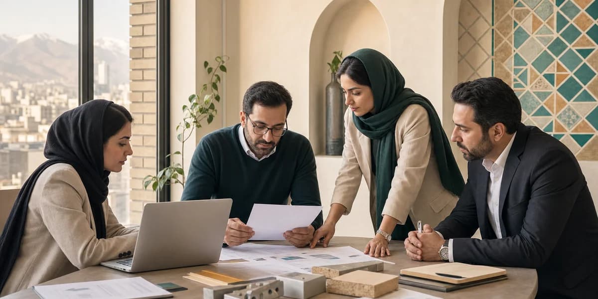 تصویر مفهومی تیم خرید حرفهای ساینا مارکت